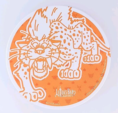 Tolle Sabrecat Dragon Quest LUIDA'S BAR Untersetzer Quadratisch Enix Japanisc...