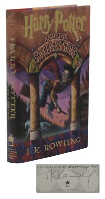 Harry Potter and the Sorcerer's Stone ~ J.K. ROWLING ~ Signed