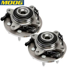 Moog Pair Front Wheel Hub & Bearing For Ford Expedition Lincoln Navigator