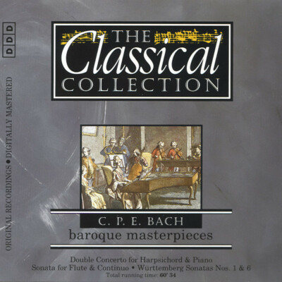 The Classical Collection: C.P.E Bach Baroque Masterpieces CD 41 MUSIC BRAND NEW 