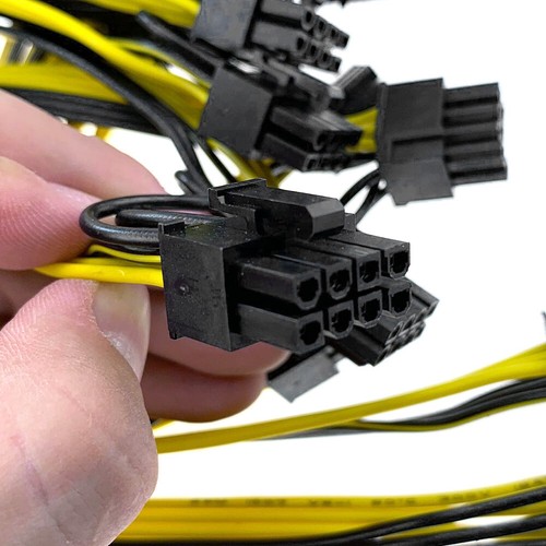DPS-1200FB A 1200W PSU Power Supply + Breakout Board + 12pcs 6pin-to-8pin Cables - Afbeelding 7 van 10