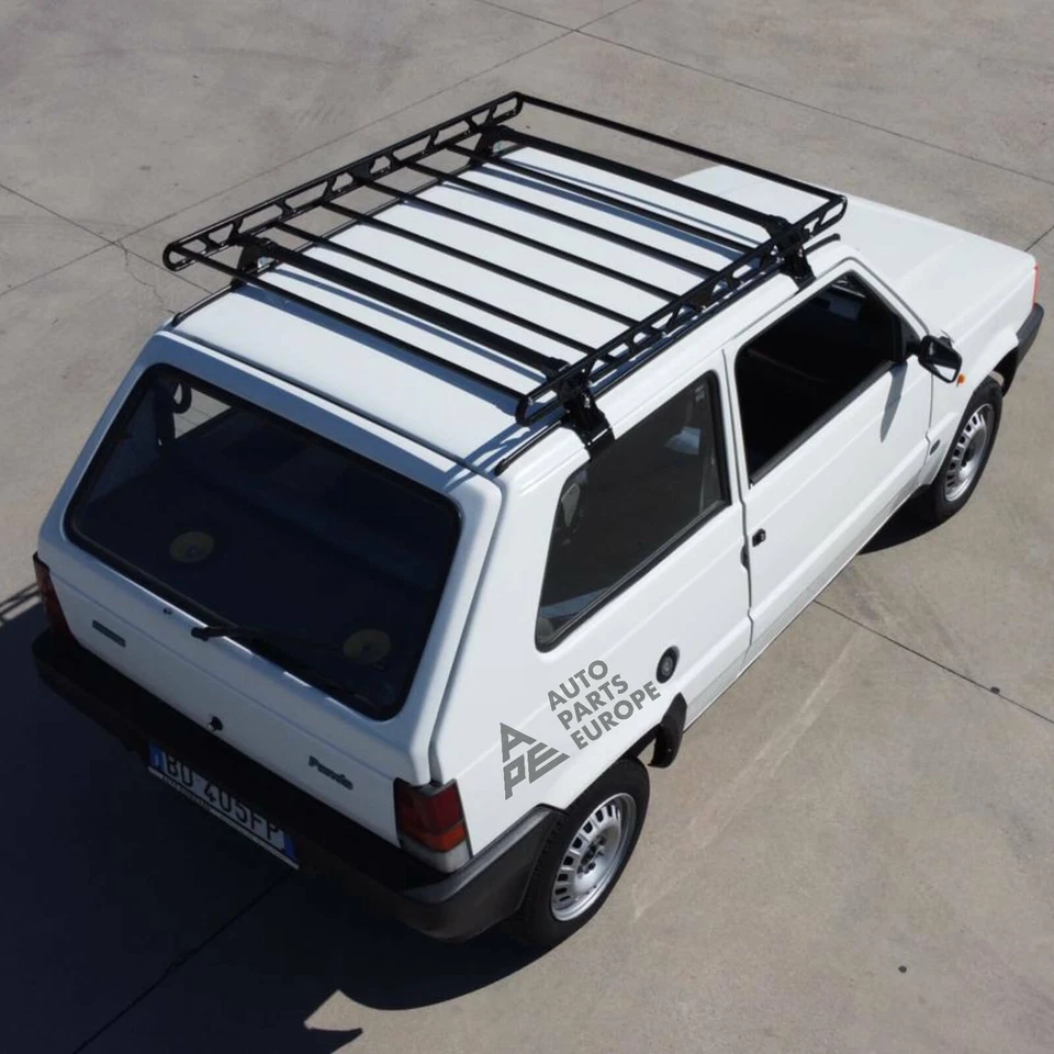 BARRE CESTELLO PORTATUTTO PORTABAGAGLI ACCIAIO 9 BARRE FIAT PANDA DAL 1980>2003  - Immagine 4 di 4