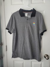 Disney Pride Rainbow Collection - Mickey Mouse Logo - Brand New - Size Large