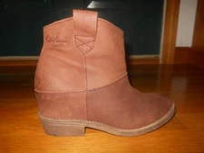 Coolway Just Be leather pull on ankle boots - Sz 6 M / EU 36 - VG condition
