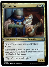 Private Eye 0223 Uncommon Foil Murders at Karlov Manor MTG Near Mint