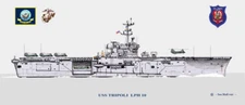 USS Tripoli LPH 10 Print US Navy