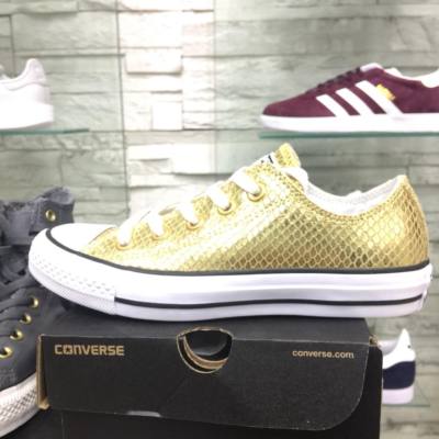 converse oro bambina