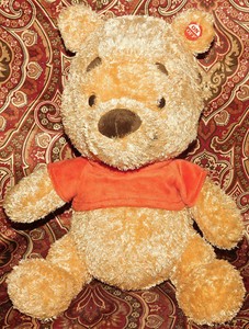 POOH Plush Toy Doll RARE NICE TESTED 