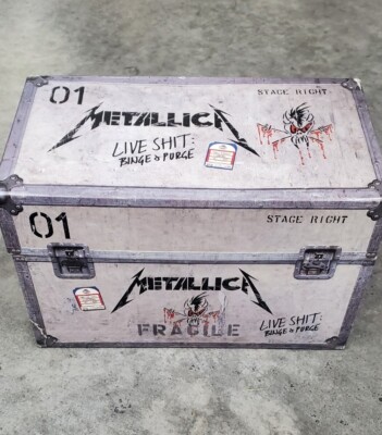 メタリカ　LLICA LIVE SHIT BINGE&PURGE BOX Metallica Live Sh*t: Binge & Purge (VHS Box Set, 1993) w