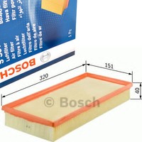 Bosch 1457433317 Luftfilter Motorluftfilter FüR Alfa Romeo Mito Fiat 500L Bravo