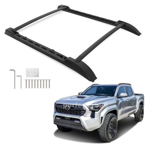 For Toyota Tacoma Double Cab 2024+ Luggage Carrier Roof Rack Crossbar Side Rails - Picture 1 of 9