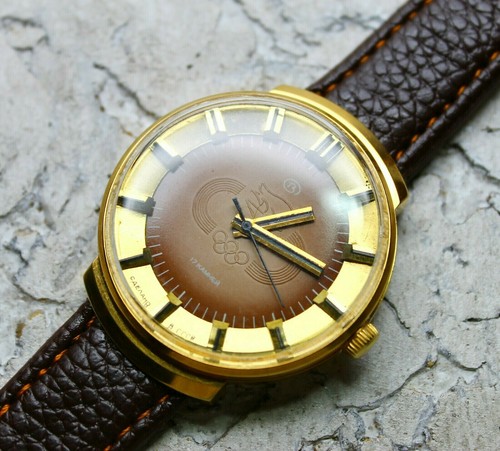 Wostok Vintage Vostok Mens Wrist Watch USSR Olympiada 80s Watch Gift For Men - Picture 2 of 9