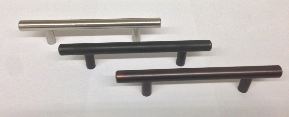 Tirador de barra manijas de gabinete de cocina 2" 4" 5" 6" 8" 10" 18" 24" A 44", 3 colores Foto 4 de 4