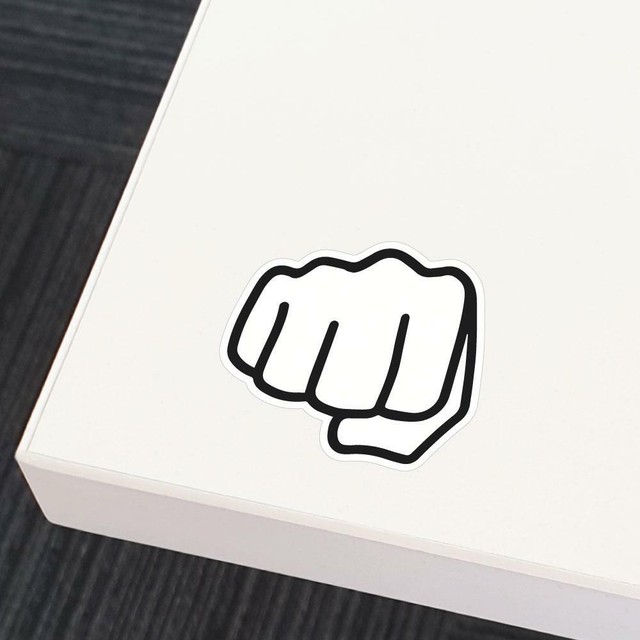 Fist Bump Bro Sticker Decal Funny Joke Friend Respect Punch eBay