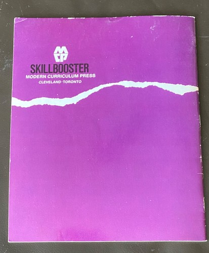 Vintage UNUSED 1983 Skill by Skill Using References Skillbooster E workbook - Picture 7 of 7