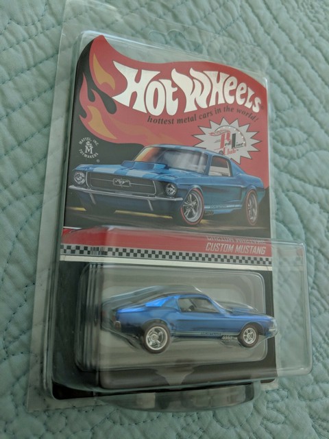 Hot Wheels 2020 Redline Club RLC Exclusive CUSTOM MUSTANG, #4262/12500 ...