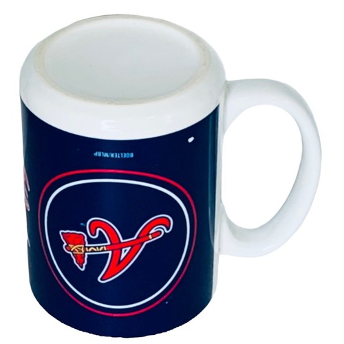 ATLANTA BRAVES BASEBALL Boelter/MLBP Team Logo Red Blue Collector Mug - Picture 6 of 6