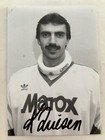 Autogrammkarte AK Karl Friesen DJK Rosenheim Eishockey mit Originalunterschrift