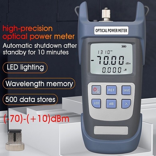 Optical Power Meter -70~+10dB Fibre Optic Tester for NBN WDM PON SC Connector - Picture 3 of 7