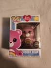 Funko Pop! ANIMATION CARE BEARS - CHEER BEAR (GITD CHASE) #351 - FREE Protector