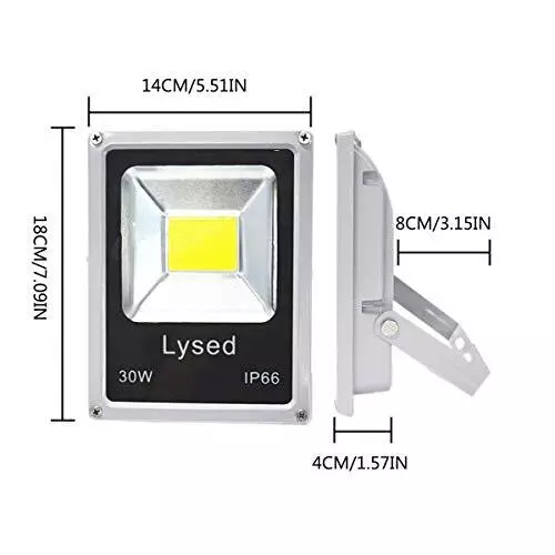 12 Volt Flood Light Bowfishing Lights 30w Low Voltage Flood Lights Outdoor  Ip66