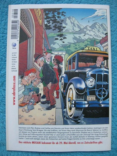 MOSAICO Abrafaxe Nº 318 Junio 2002 "Peligro de demora" Z0- - Imagen 2 de 2