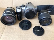 Tested Working Canon EOS Digital Rebel DS6041 Camera And Lens - no Battery