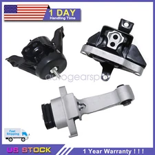 3Pcs Engine Motor & Trans Mount Set For 2016-2019 Hyundai Sonata kia optima