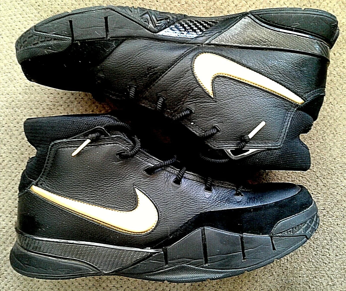 Nike Kobe 1 Protro Mamba Day Lakers Black Metallic Gold AQ2728-002 Size 12  EUC+ | eBay
