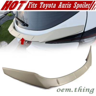 2026 Fits TOYOTA Corolla Auris E210 3rd Hatchback V Trunk Middle Spoiler Unpaint