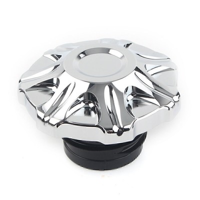 Öldeckel Tankdeckel passend für Harley Dyna 91-17 FXD Mid-Control Chrom