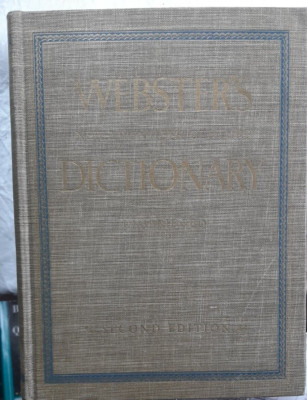 Webster's New Twentieth Century Dictionary Second Edition Unabridged 1955