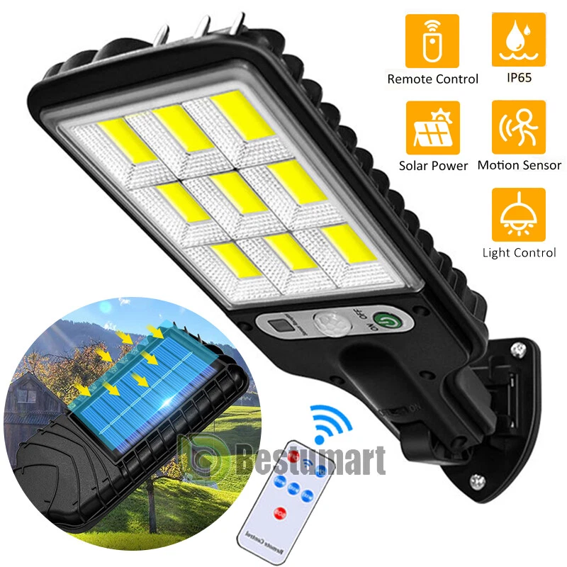 Solar Light Focos Remoto Luces Nocturnas Para Exterior Luz Led de