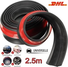 Frontspoiler Lippe, 2.5m Auto Gummi Tuning Front Stoßfänger Lip Pkw Truck SUV