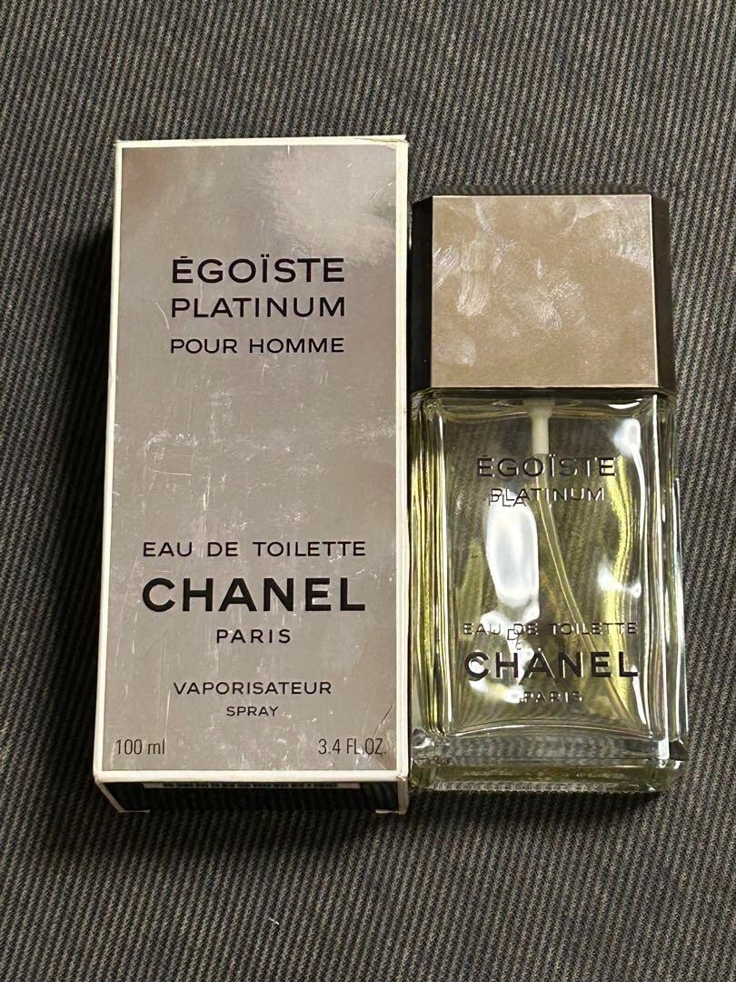 Egoiste Platinum Chanel EDT Eau de Toilette 100 ml /3.4fl oz