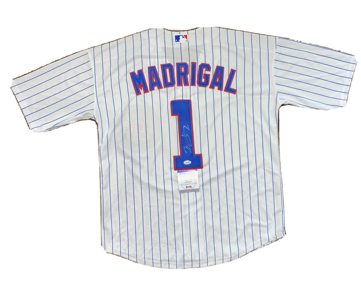 Authentic Jersey Madrigal White Sox Jersey NICK MADRIGAL Signed