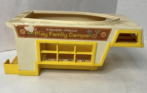 Vintage 1972 Fisher Price Little People Family Camper #994 Not Complete See Pics - 第 7/11 張圖片