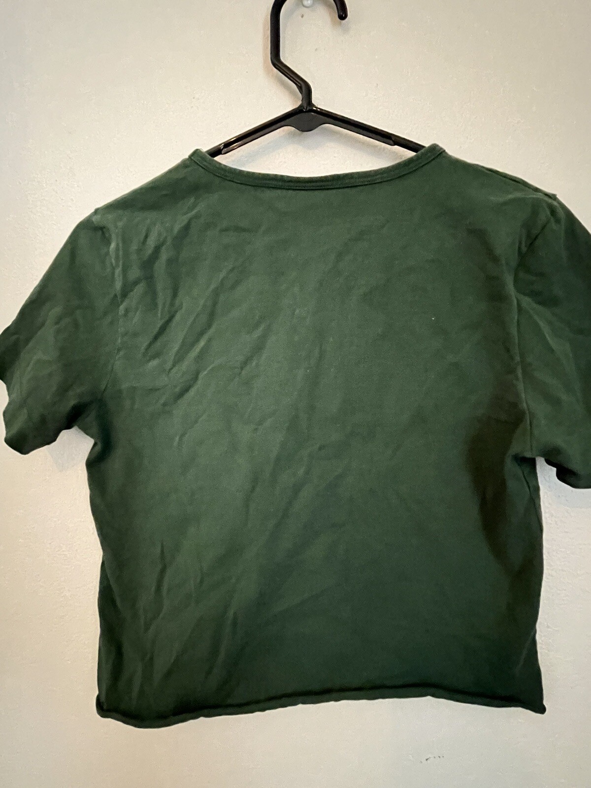 Green Bay Packers Ladies Crop Top Size XS NFL Tee Wisconsin Green Bay