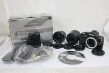  EXC   OLYMPUS E-420 SLR DIGITAL 10 MP CAMERA  TWO LENS KIT
