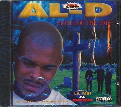 Al-D DJ Screw Home Of The Free CD Original 1995 First Edition Hip Hop New Sealed