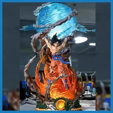 Goku Spirit Bomb LED Figure – Dragon Ball Z Super Saiyan Light-Up Action Statue.