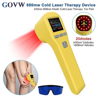 880mW Physical Therapy for Knee Arthritis Shoulder Pain Cold Laser Treatment
