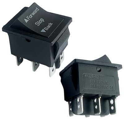 Forward Reverse Switch 2 Pack for Ride On Cars Supporting 6V 12V 24V Systems