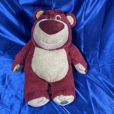 Disney Parks Lotso Sented Huggin Bear Plush 15" Toy Story 3 Stuffed Toy