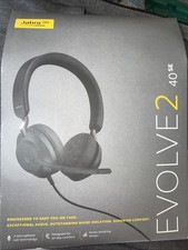 Jabra Evolve2 40 Wired USB-C Stereo Headset - Black 24089-989-899 