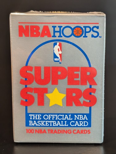 1990 NBA HOOPS 100 TRADING CARDS FACTORY SEALED BOX SET (A) - Bild 3 von 6