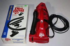 Dirt Devil Ultra hand held vacuum cleaner model 08230 w/ new attachment kit