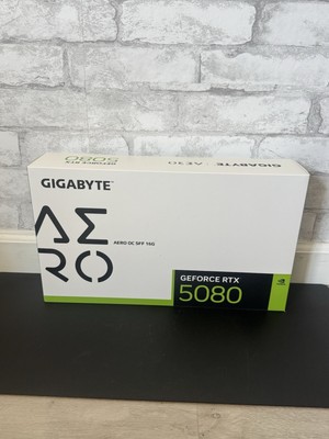 GIGABYTE GeForce RTX 5080 AERO OC SFF 16G Graphics Card [New][Sealed]