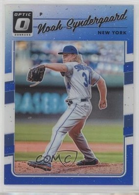 2017 Panini Donruss Optic Blue Prizm 13/149 Noah Syndergaard #120 0l1