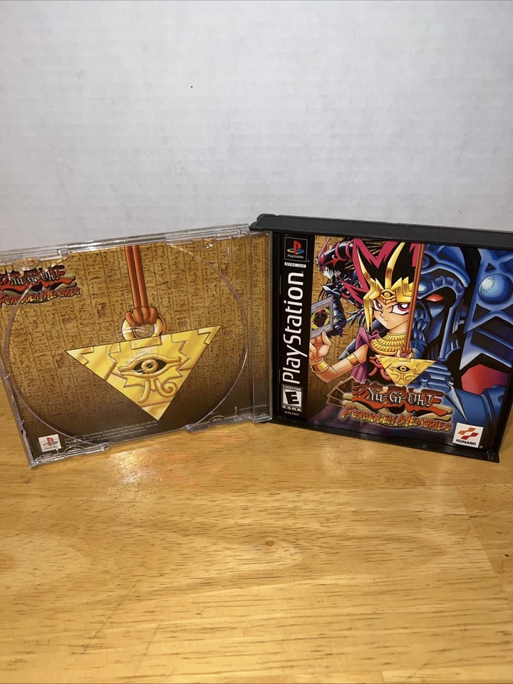 Yu-Gi-Oh Forbidden Memories (Sony PlayStation 1, 2001) com manual - Imagem 3 de 4
